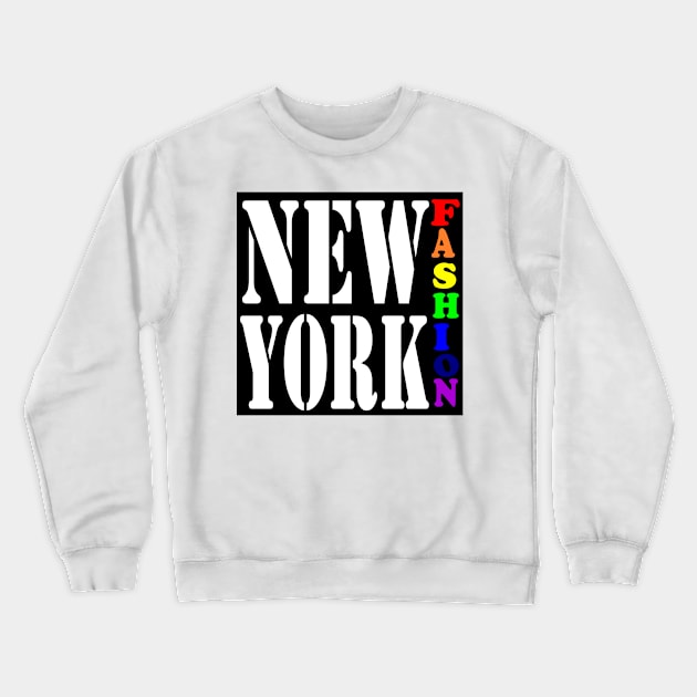 New York Crewneck Sweatshirt by RAK20